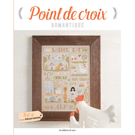 Point de croix romantique