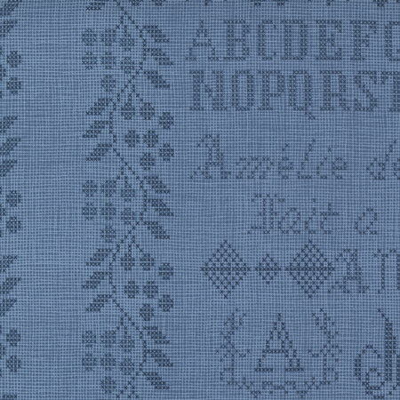 Threads That Bind Garden Party Sampler Blue