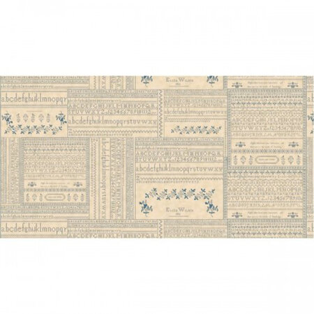 Threads That Bind Sampler Panel Indigo 28000-21
