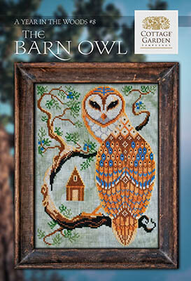 Year In The Woods 8 -The BarnOwl- Cottage Garden Samplings