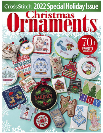 Just CrossStitch Christmas Ornaments 2022
