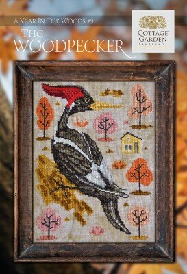 Year In The Woods 9 - The Woodpecker- Cottage Garden Samplings