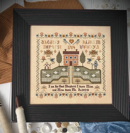 Good Shepherd Sampler - Annie Beez Folk Art