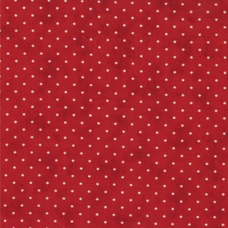 Moda Essential Dots Country Red 8654-101