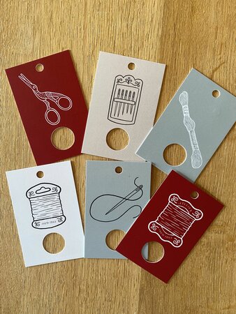 Set Soed idee Floss Tags
