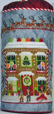 Gingerbread Cottage Drum (PRAISE)