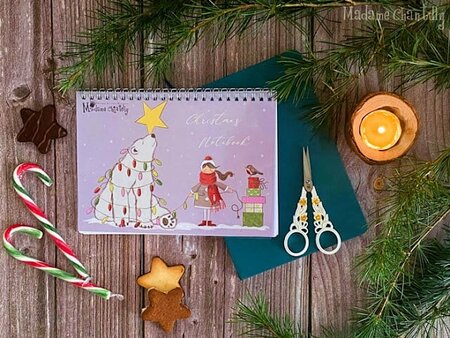 Christmas Notebook - Mme Chantilly
