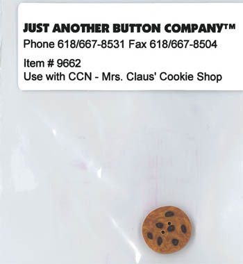 Santa's Village - 4. Mrs Claus Cookie Shop Buttonpack
