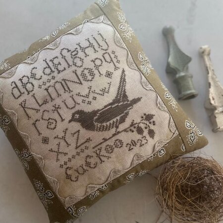 Cuckoo Bird Sampler- Heart in Hand