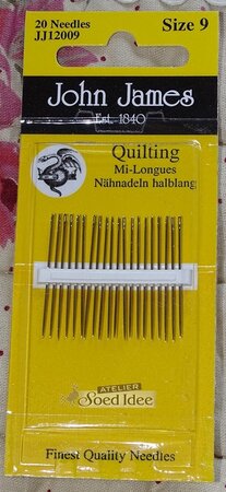 John James Quilting size 8