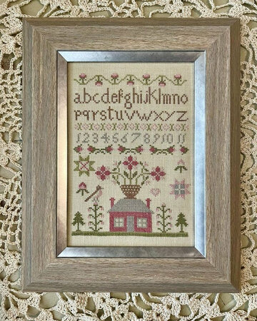 Flower Garden Cottage Sampler- From the Heart