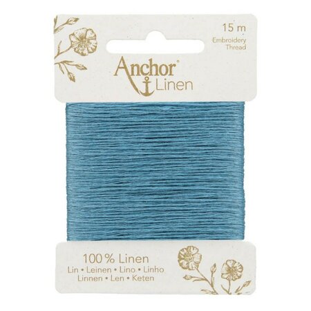 0035 Teal - Anchor linnen garen