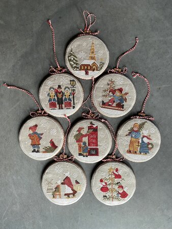 Houten kerstbal