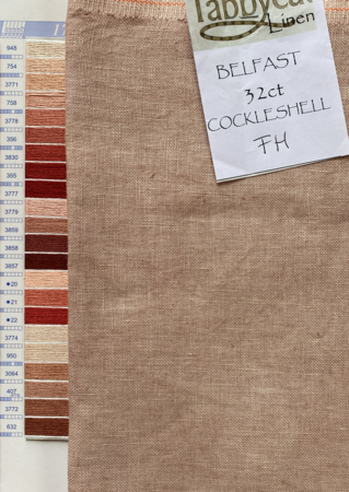 32 ct Cockleshell - Tabbycat Linen