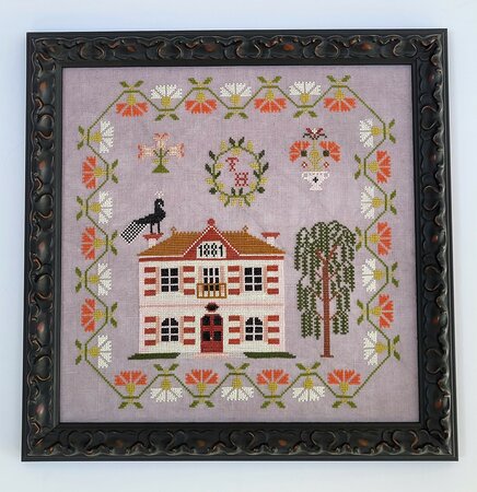 The French Manor - PRINT - The Spanish Stitcher