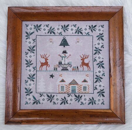 Winter Cabin - PDF - The Spanish Stitcher