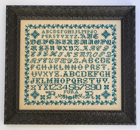 Pura P. R. Sampler - PDF - The Spanish Stitcher