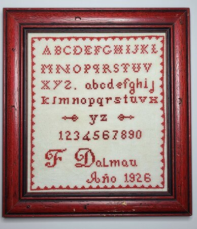 F Dalmau Sampler - PRINT - The Spanish Stitcher