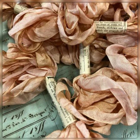 Aged Ribbon - Pale Pink