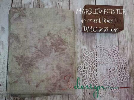 40 ct Marbled Pointer - xJudesign