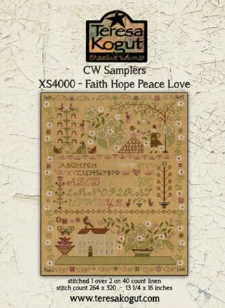 Faith Hope Peace Love - Teresa Kogut