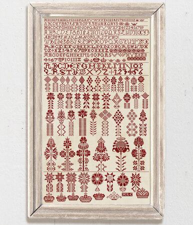 Big Socks, Big Clox - Modern Folk Embroidery