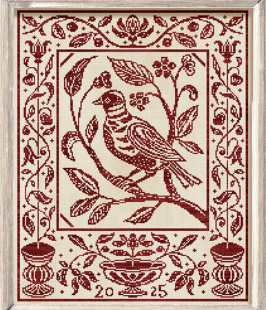 The Song of Summer - Modern Folk Embroidery