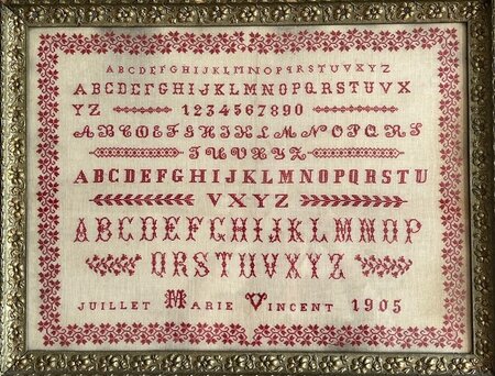 Marie Vincent 1905  - Reflets de Soie