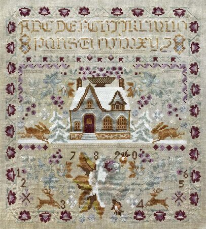 WINTER ROSE SAMPLER - Twin Peak Primitives