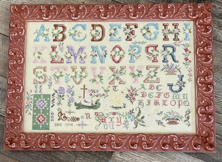 French Alphabet Sampler - From the Heart