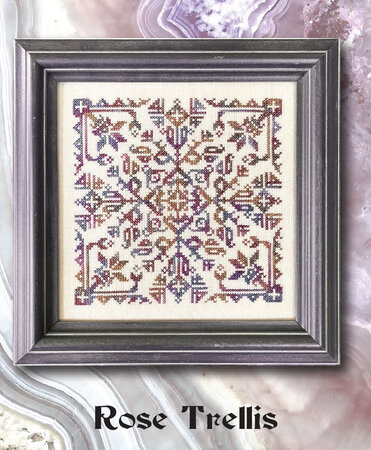 Rose Trellis - Ink Circles