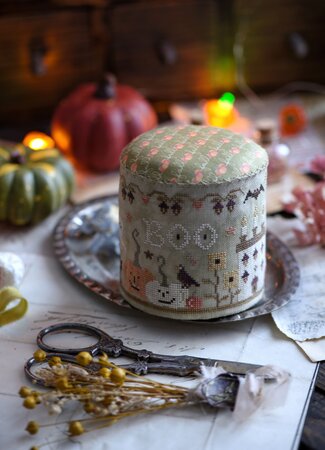 Pumpkin Time- PRINT - Stitches Through The Years