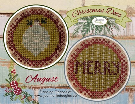 Christmas Dots - August - Jeannette Douglas Designs