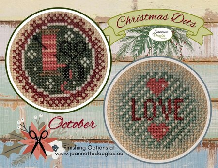 Christmas Dots - October - Jeannette Douglas Designs
