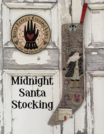 Midnight Santa Stocking - Teresa Kogut