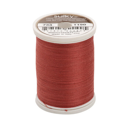 Sulky Cotton 30 Wt -  1190 Med. Burgundy