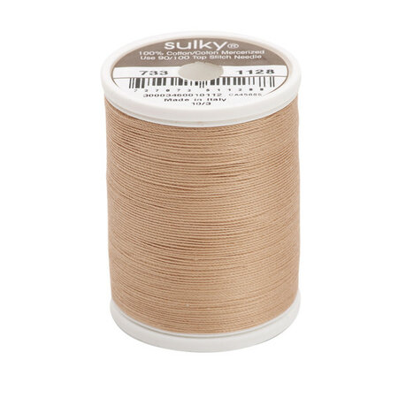 Sulky Cotton 30 Wt -  1128 Dk. Ecru