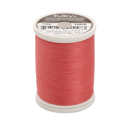 Sulky Cotton 30 Wt - 1558 Tea Rose