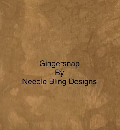 36 ct  Gingersnap -  Needle Bling Designs