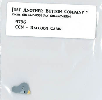 Frosty Forest 1. Raccoon Cabin buttonpack