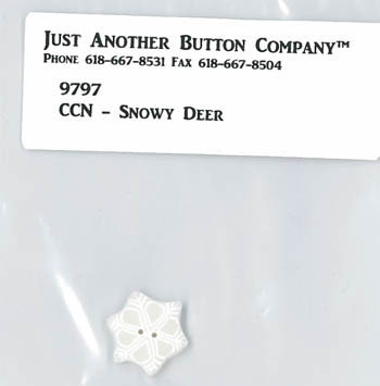 Frosty Forest 2. Snowy Deer buttonpack