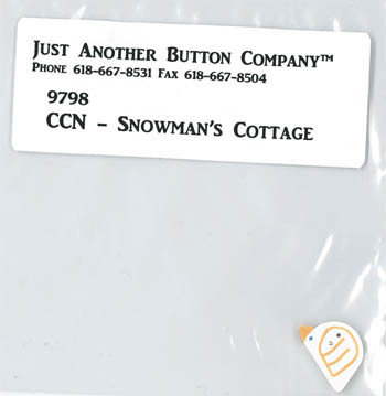 Frosty Forest 3. Snowman's Cottage buttonpack