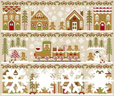 7. Gingerbread Boy and Snowman