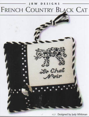 French Country Black Cat