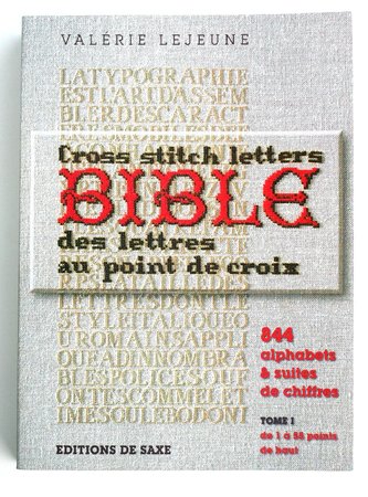 Cross Stitch Letters Bible