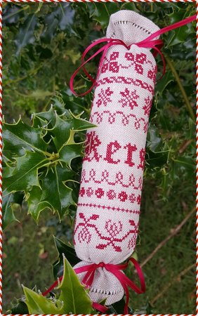 Speldenkussenclub XII - Kerst Naaldenrol