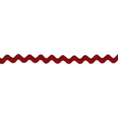 12,5 mm BARN RED ric rac
