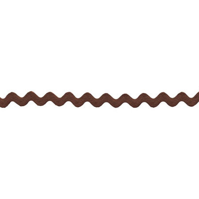 12,5 mm CHESTNUT ric rac