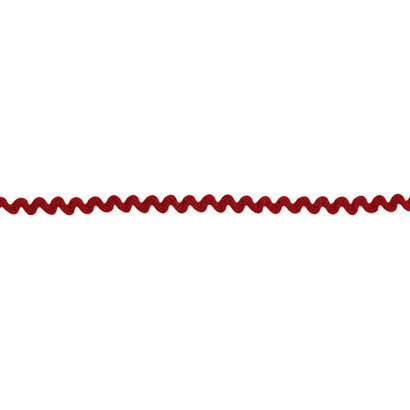 6 mm BARN RED ric rac