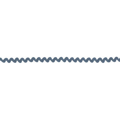 6 mm DUSTY BLUE ric rac